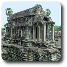 Tempel in Angkor Wat auf ihrer Kambodscha Reise
